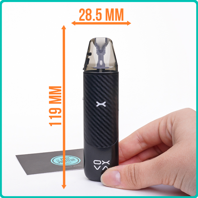 Dimensions du Pod NeXlim Go Oxva